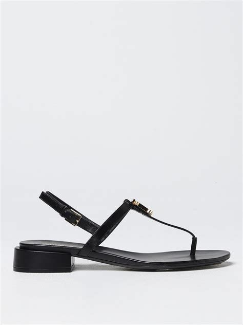 Sandali Burberry in Pelle Nero taglia 37 EU 